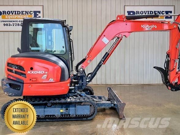 Kubota KX040-4 Міні-екскаватори < 7т