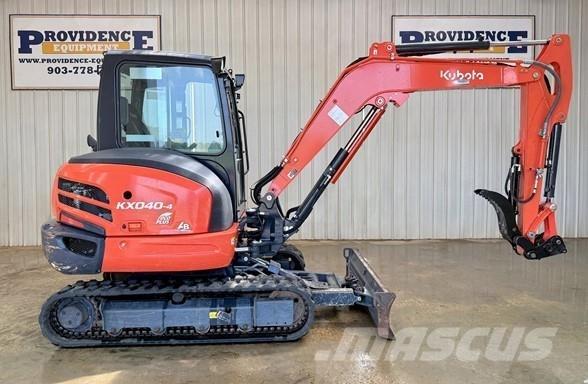 Kubota KX040-4 Міні-екскаватори < 7т