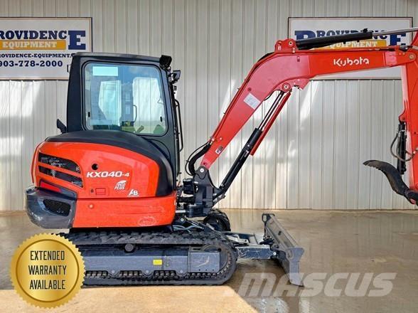 Kubota KX040-4 Міні-екскаватори < 7т