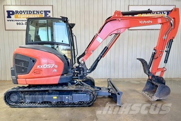 Kubota KX057-5 Міні-екскаватори < 7т