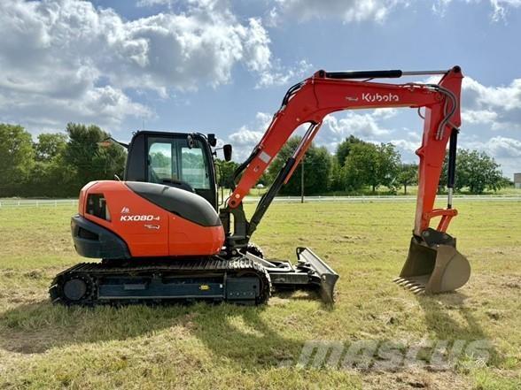 Kubota KX080-4 Гусеничні екскаватори