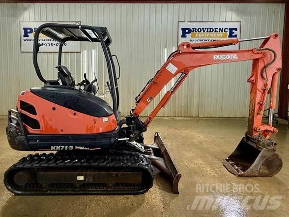 Kubota KX71-3 Міні-екскаватори < 7т