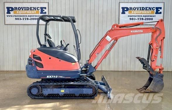 Kubota KX71-3 Міні-екскаватори < 7т