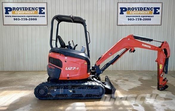 Kubota U27-4 Міні-екскаватори < 7т