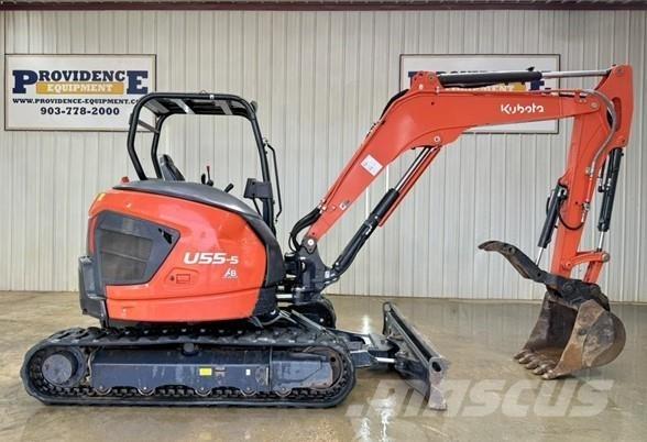 Kubota U55-4 Міні-екскаватори < 7т