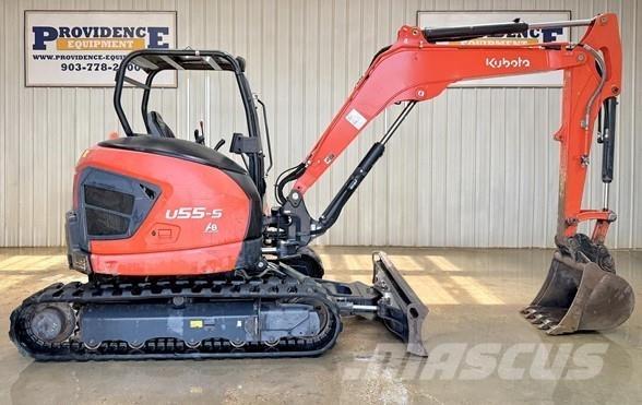 Kubota U55-5 Міні-екскаватори < 7т