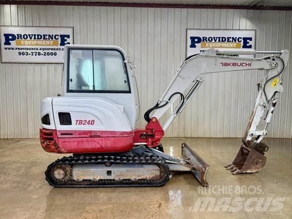Takeuchi TB240 Міні-екскаватори < 7т