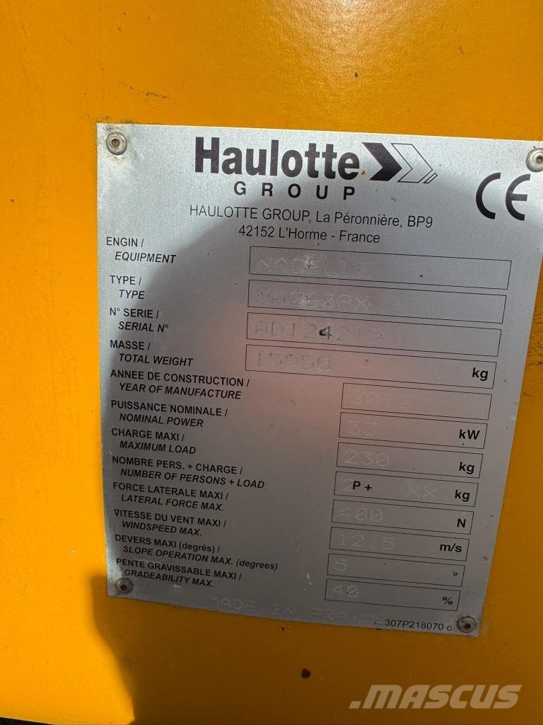 Haulotte HA 260 PX Колінчаті підйомники