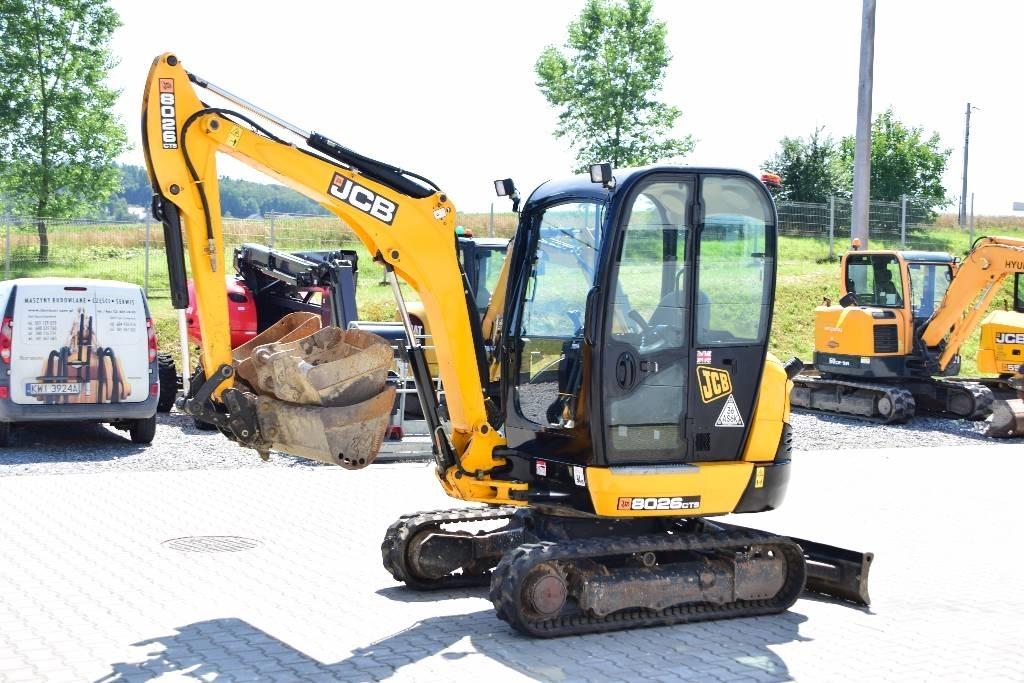 JCB 8026 CTS Міні-екскаватори < 7т