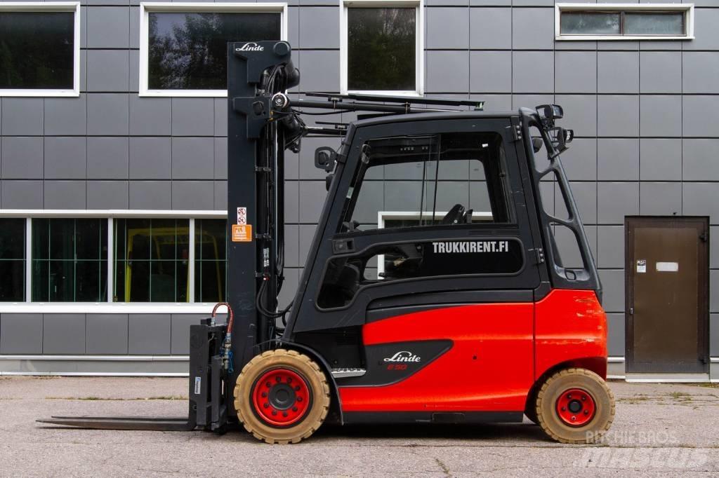 Linde E50HL-01 Електронавантажувачі