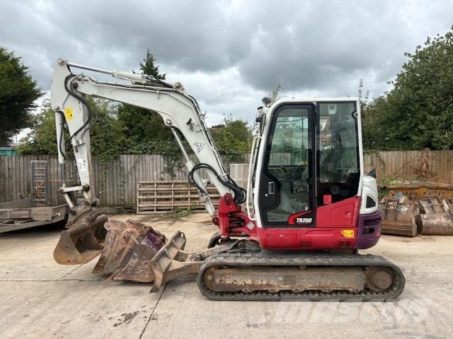 Takeuchi TB 260 Міні-екскаватори < 7т