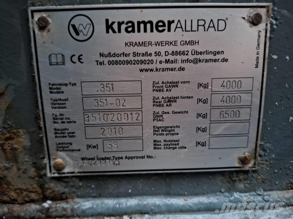 Kramer 480 Фронтальні навантажувачі