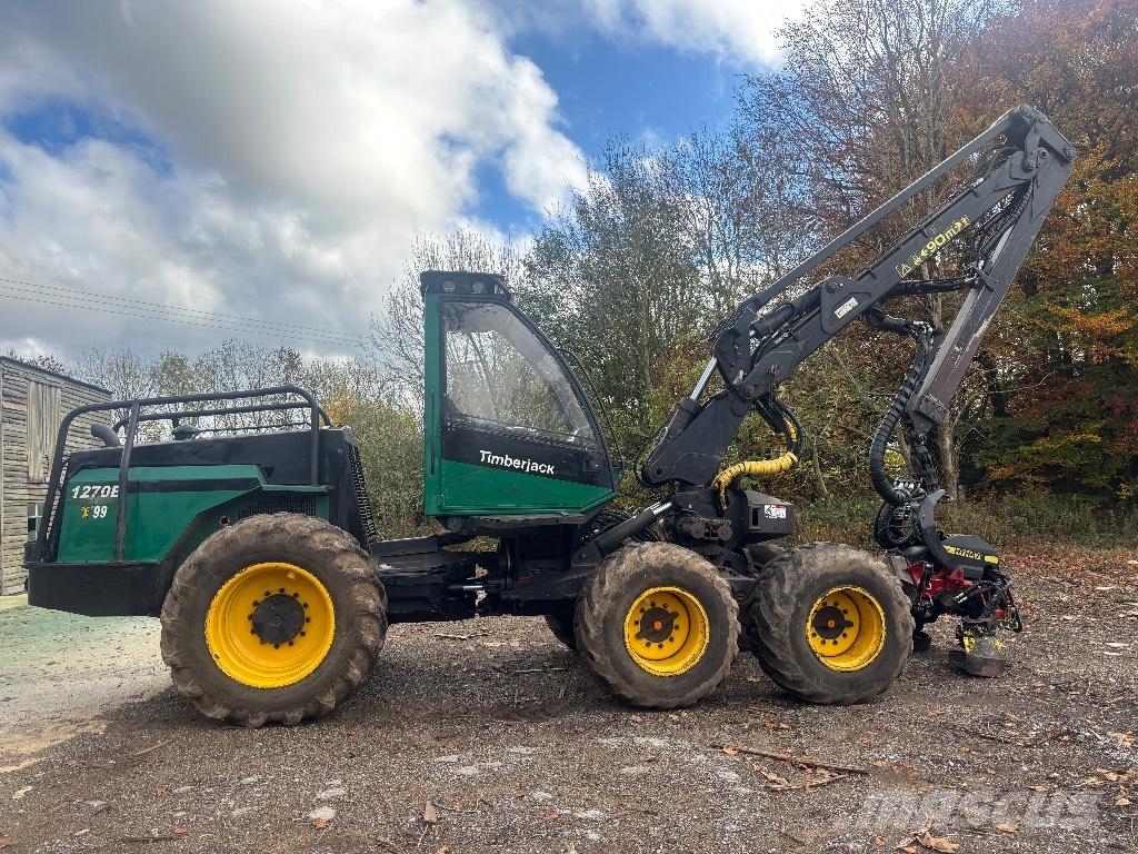 Timberjack 1270b Харвестери