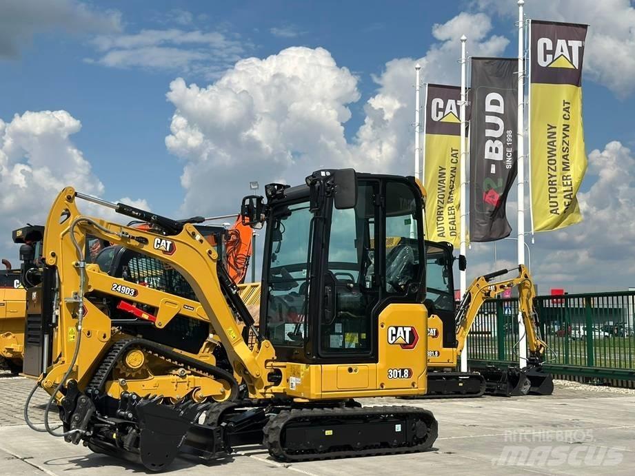 CAT 301.8 Міні-екскаватори < 7т