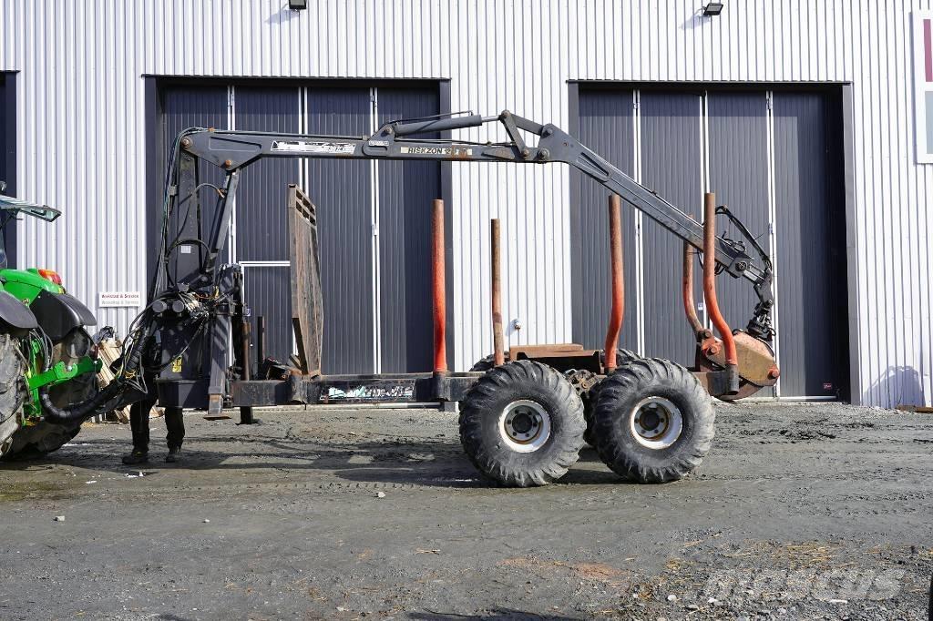 Nokka Skogsvagn Лісові причепи