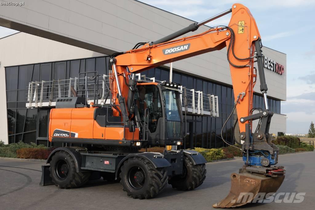 Doosan DX170W-5 Колісні екскаватори