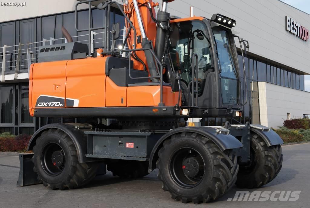 Doosan DX170W-5 Колісні екскаватори