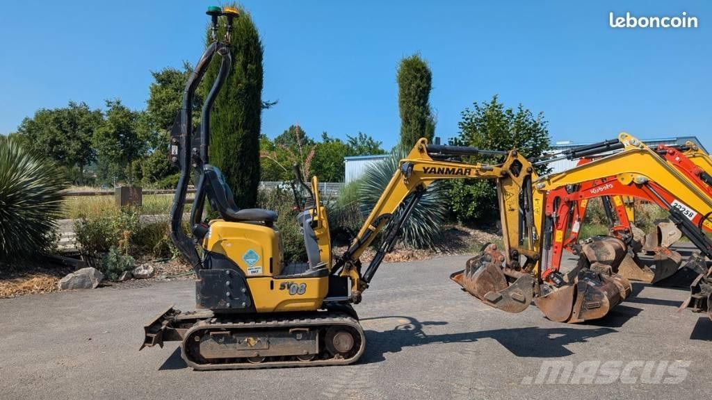 Yanmar SV 08-1D Міні-екскаватори < 7т