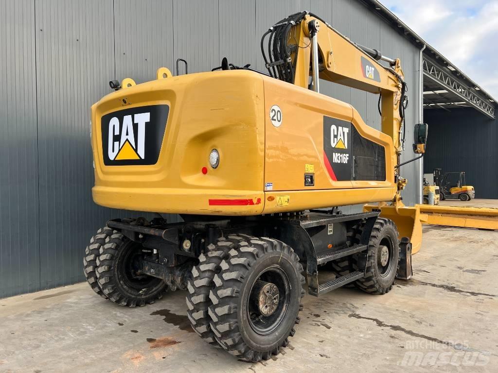 CAT M316F Колісні екскаватори