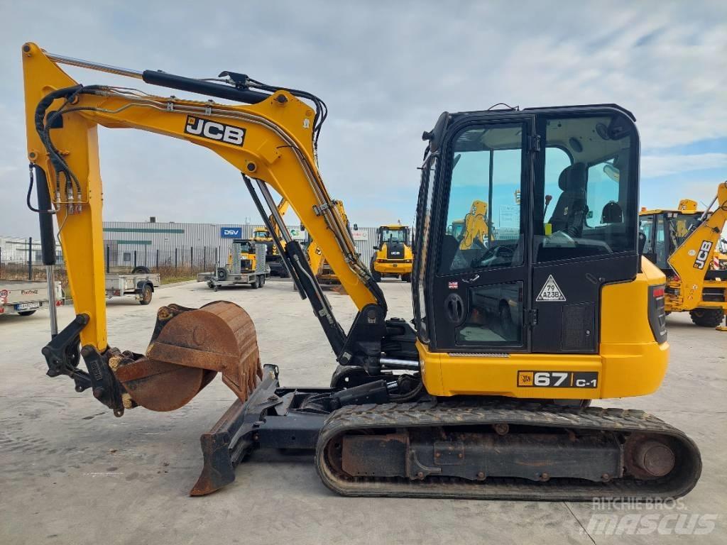 JCB 67 C-1 Міні-екскаватори < 7т