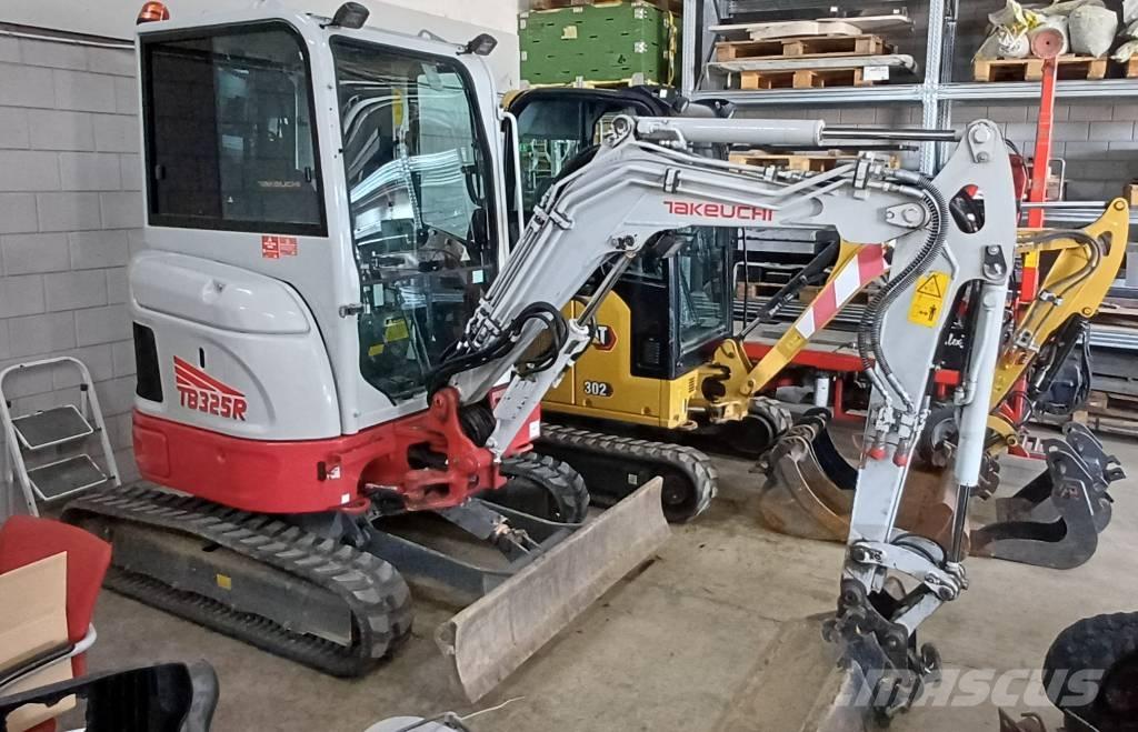 Takeuchi TB 325 R Міні-екскаватори < 7т