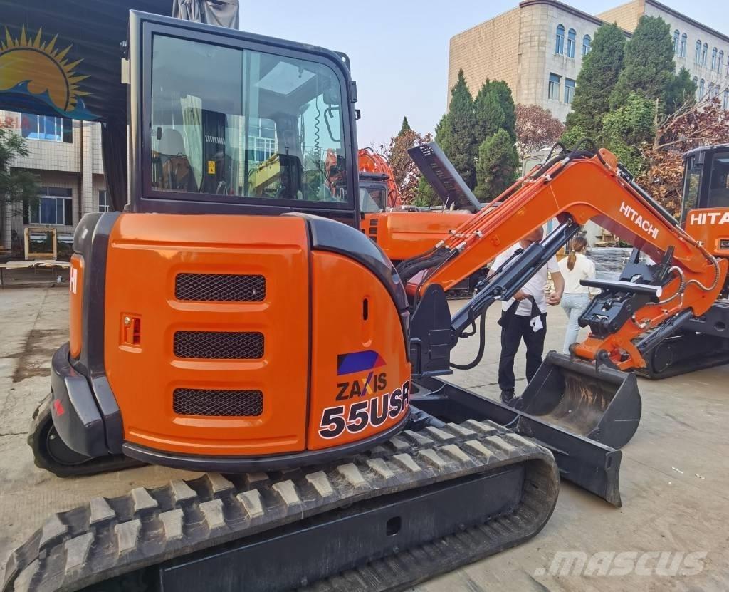 Hitachi ZX55 USR Міні-екскаватори < 7т