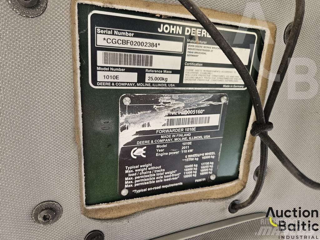 John Deere 1010 E Форвардери