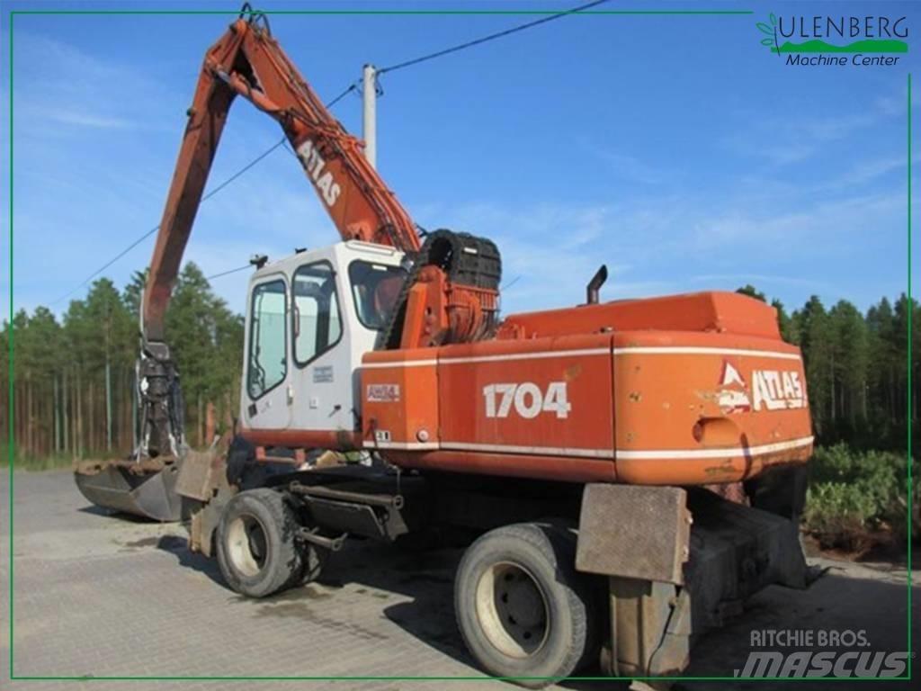 Atlas 1704 MI Перевантажувачі металобрухту/промислові навантажувачі