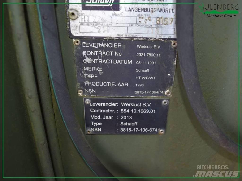 Schaeff HT22B/WT Спеціальні екскаватори