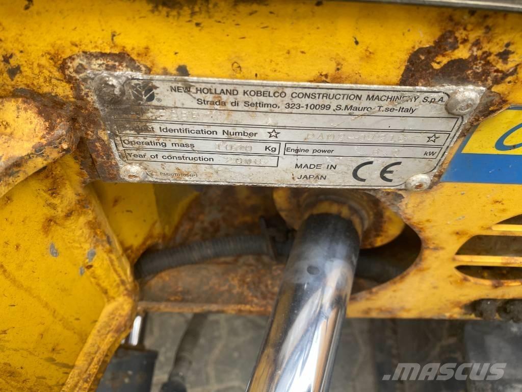 New Holland E 9 SR Міні-екскаватори < 7т