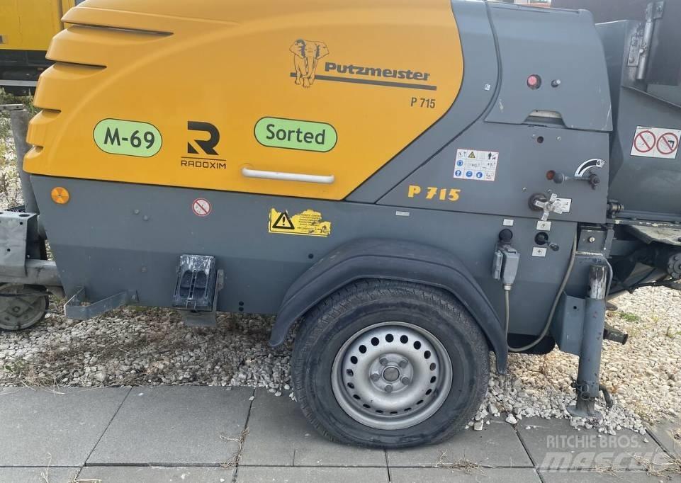 Putzmeister P 715 TD Бетононасоси