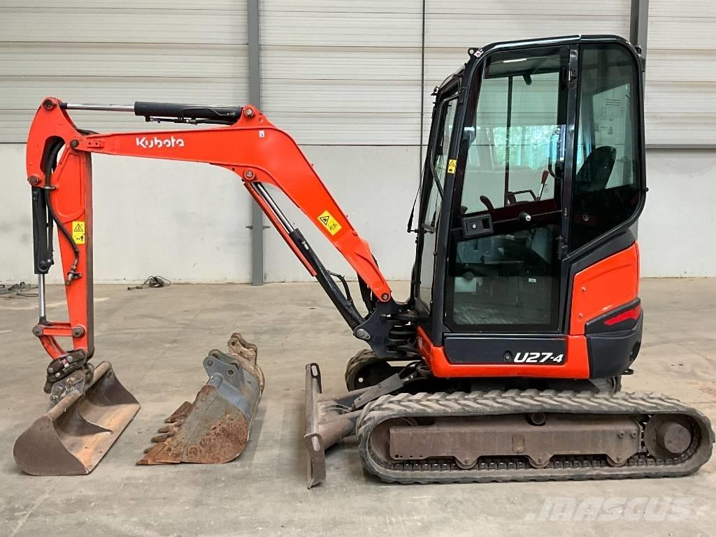 Kubota U 27-4 Міні-екскаватори < 7т