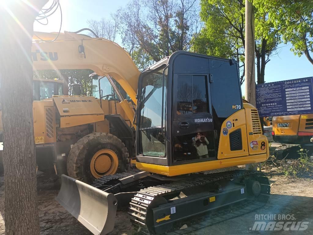 Komatsu PC 70 Міні-екскаватори < 7т