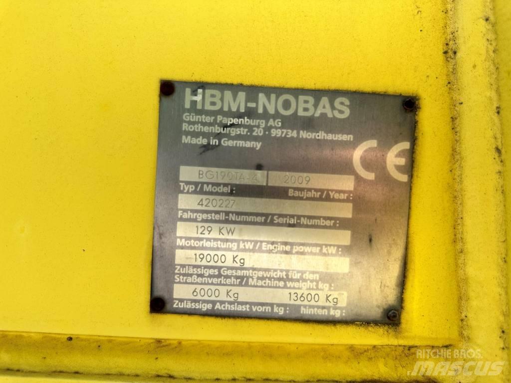 HBM-Nobas BG190TA-4 Грейдери
