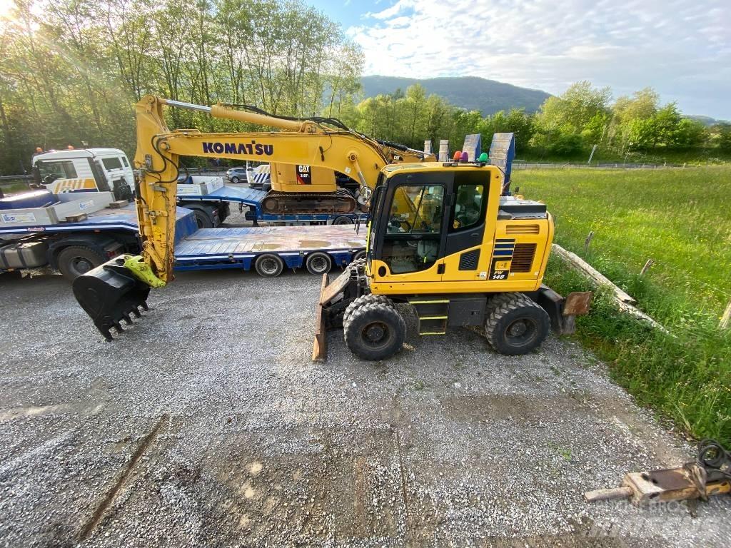 Komatsu PW 148 Колісні екскаватори