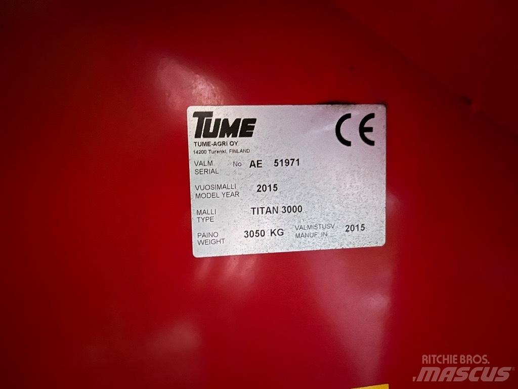 Tume Titan3000 Комбіновані сівалки