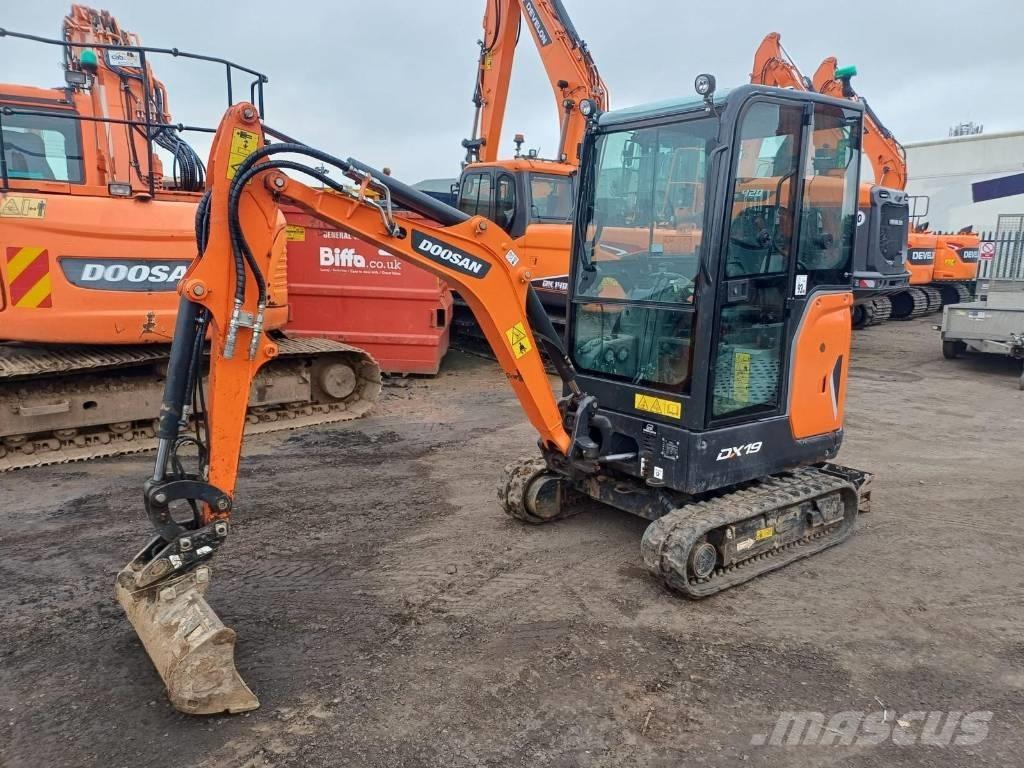 Doosan DX 19 Міні-екскаватори < 7т