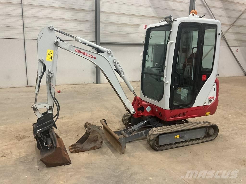 Takeuchi TB 216 Міні-екскаватори < 7т