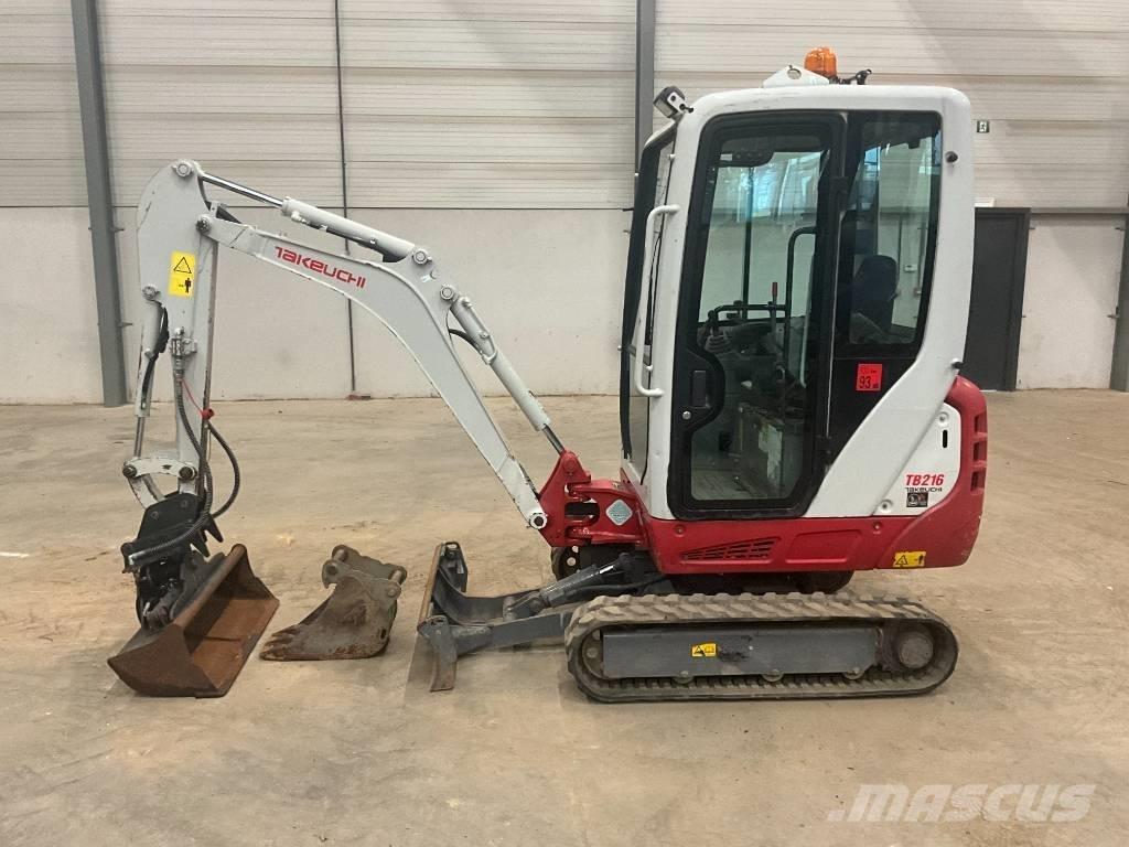 Takeuchi TB 216 Міні-екскаватори < 7т