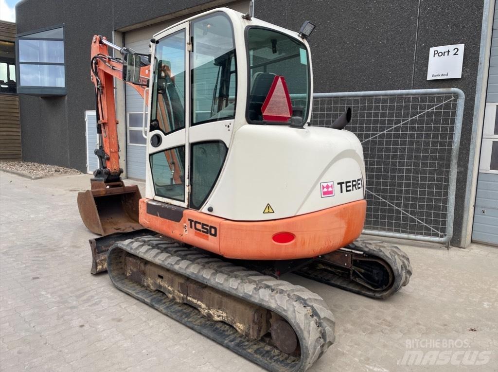 Terex TC50 Міні-екскаватори < 7т