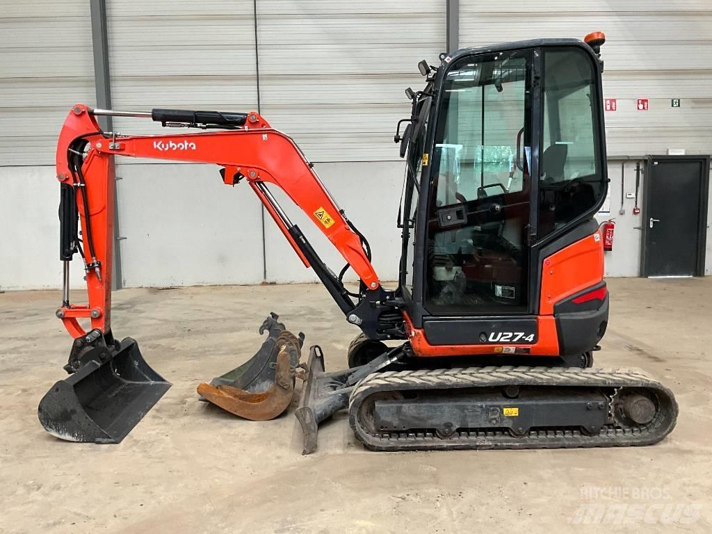 Kubota U 27-4 HI Міні-екскаватори < 7т