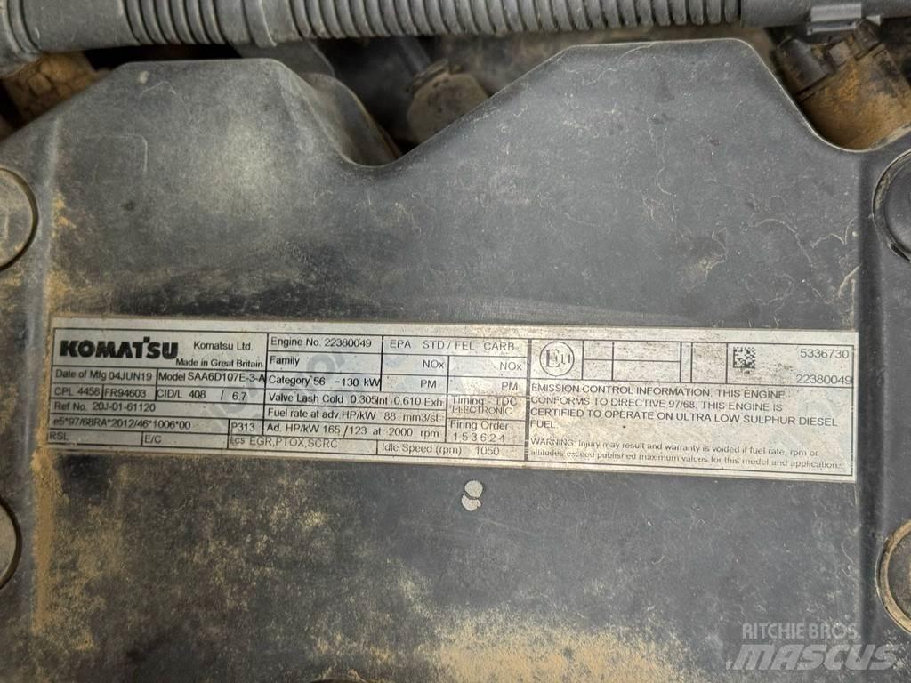Komatsu PW180-11 Колісні екскаватори