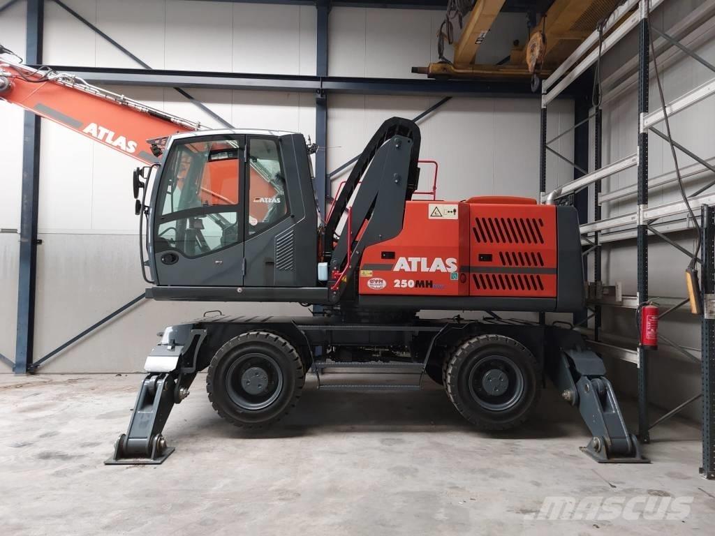 Atlas 250 MH Перевантажувачі металобрухту/промислові навантажувачі