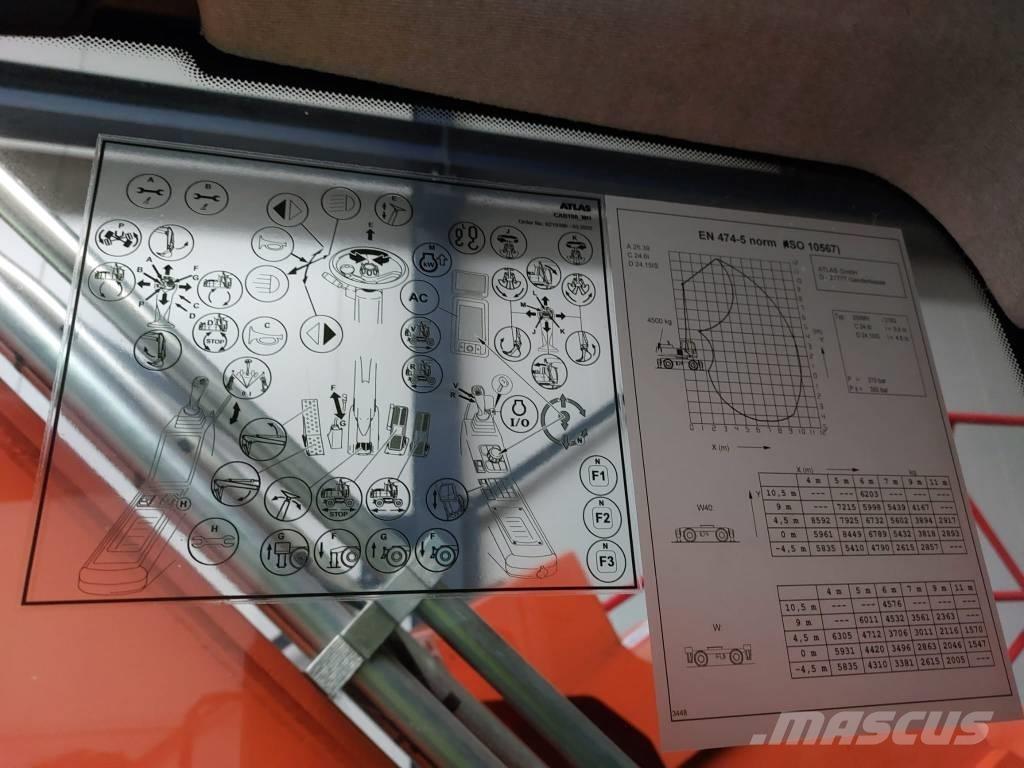 Atlas 250 MH Перевантажувачі металобрухту/промислові навантажувачі