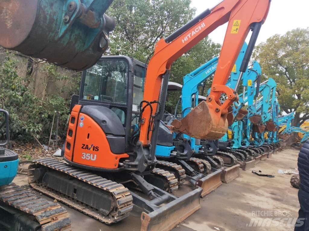 Hitachi ZX 35 U Міні-екскаватори < 7т