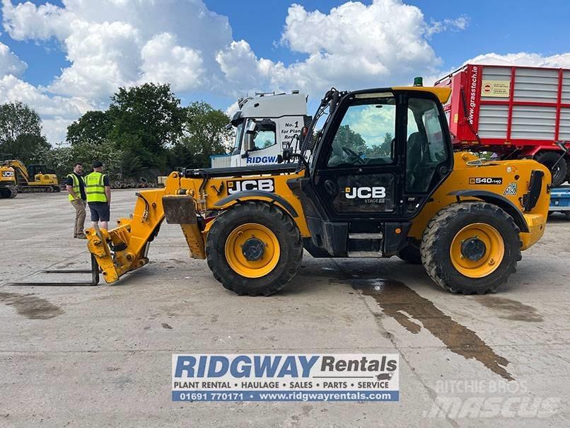 JCB 540-140 Телескопічні навантажувачі