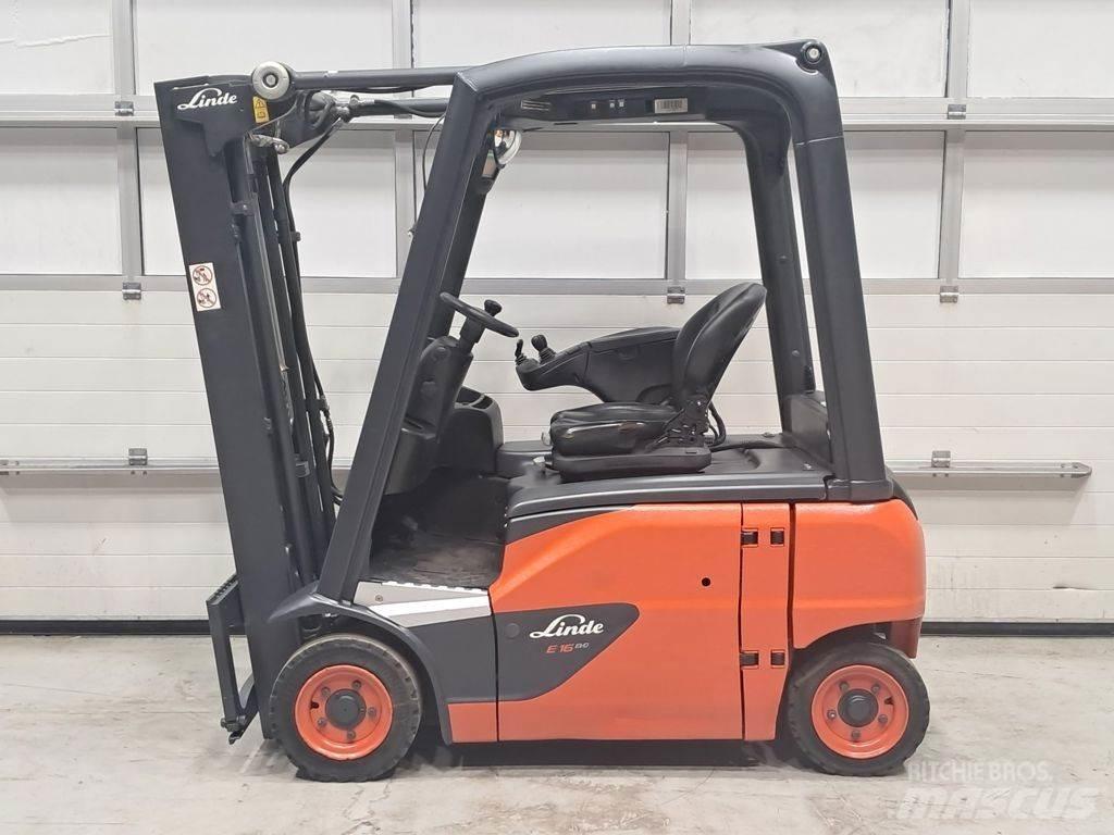 Linde E16P-02 Електронавантажувачі