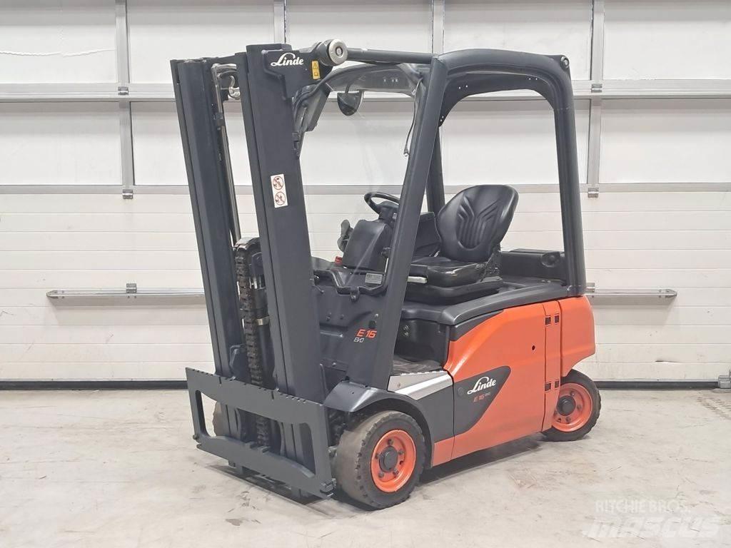 Linde E16P-02 Електронавантажувачі