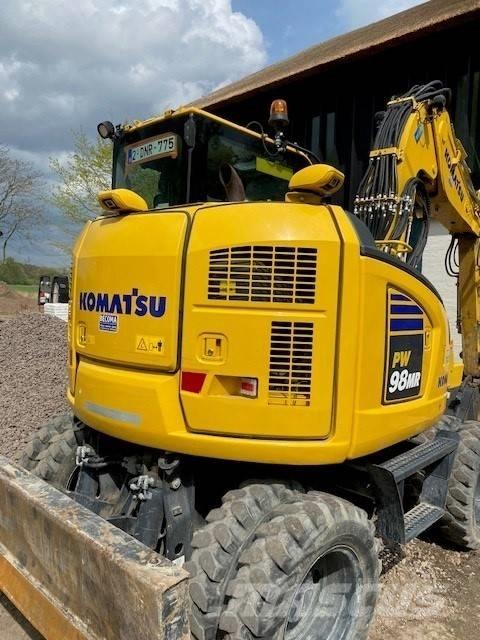Komatsu PW 98 MR-11 Колісні екскаватори
