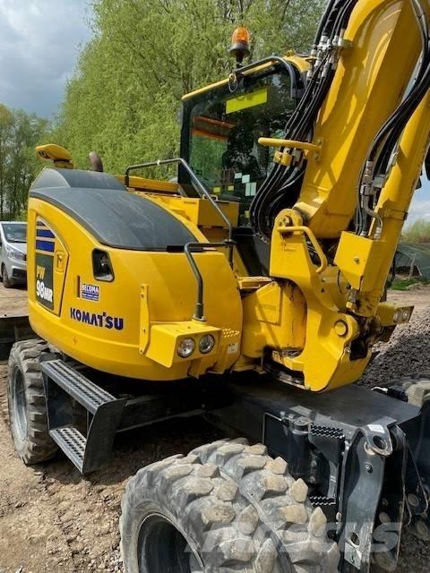 Komatsu PW 98 MR-11 Колісні екскаватори